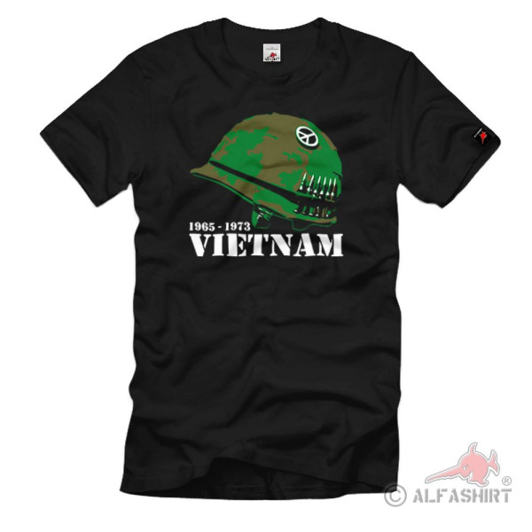 Vietnam steelhelmet Vietnamkrieg 1965 1973 Stahlhelm - T Shirt #1091