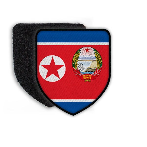 Patch Landespatch Nord Korea Pjöngjang Kim Jong-un Stadtemblem Flagge #21954