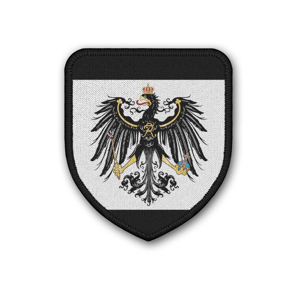5x Königreich Preussen Aufnäher Patches Aufbügler 8 x 5,5cm Fahne Flagge Preußen 
