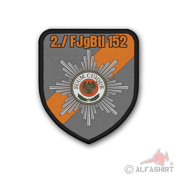 Patch 2 Feldjägerbataillon 152 FJg KdoFJgBw Feldjägertruppe Bundeswehr #38554