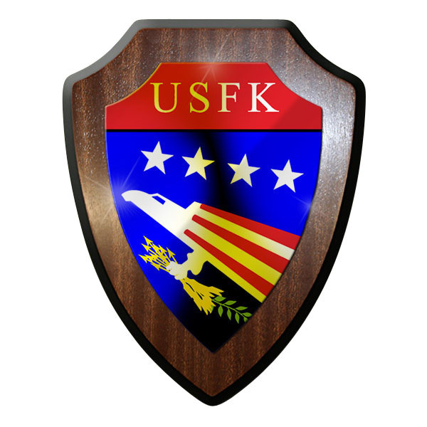 Wappenschild- USFK Force Korea USA Emblem Wappen Abzeichen Militär Deko #8953