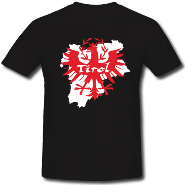 Tirol Adler Landkarte Österreich Heimat Home - T Shirt #286