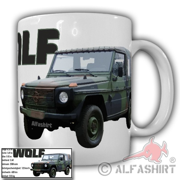 Cup G Model Wolf BW SUV SUV Deco Camo Oliv 250 GD Short Military # 25514