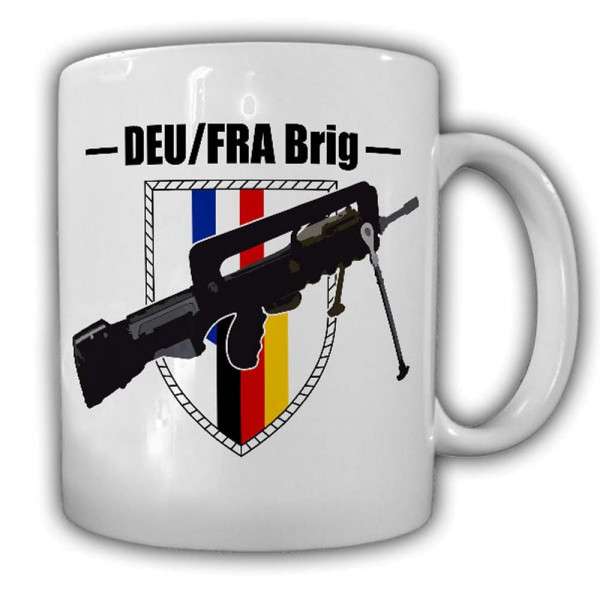 Tasse DEU-FRA Brig FAMAS Deutsch-Französische DF Brigade Brigade franco- #24677