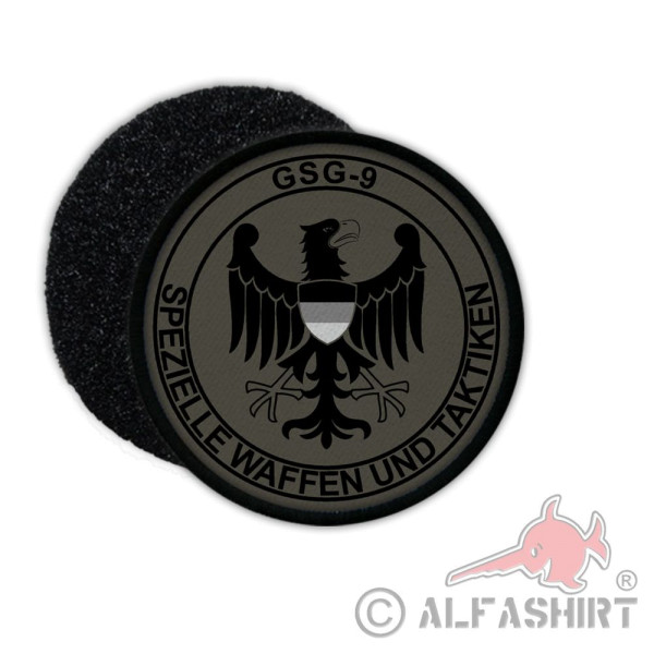 Bundespolizei Steingrau Spezialeinheit Bundesgrenzschutz Oliv Patch #32462