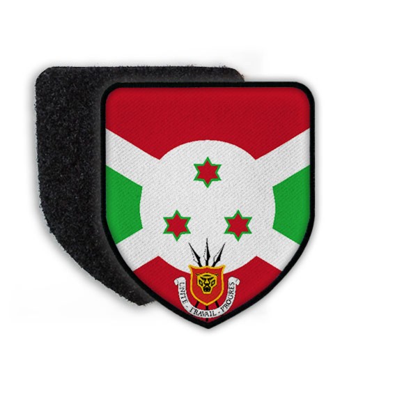 Patch Flag of Burundi Flagge Zeichen Land Staat Wappen Wappenzeichen #21333