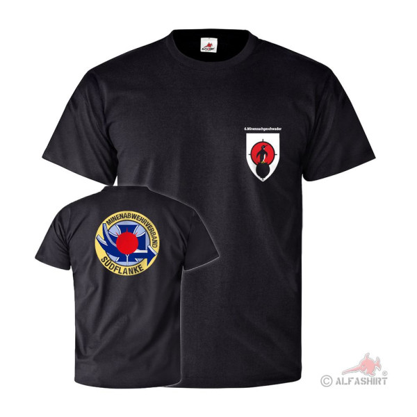 6 Mine Search Squadron MSG BW Navy German Navy Coat of Arms Badge T Shirt # 27144