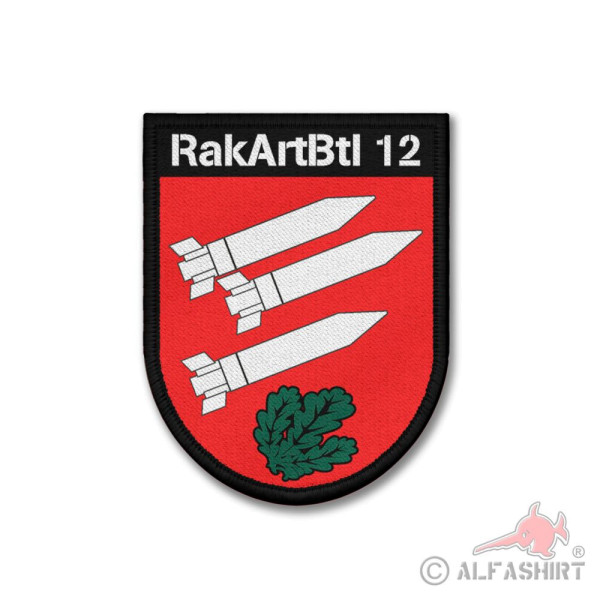 Patch RakArtBtl 12 Raketenartilleriebataillon Bundeswehr Raketen #41209