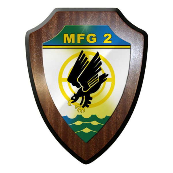 Wappenschild / Wandschild / Wappen - Marinefliegergeschwader MFG 2 #8382