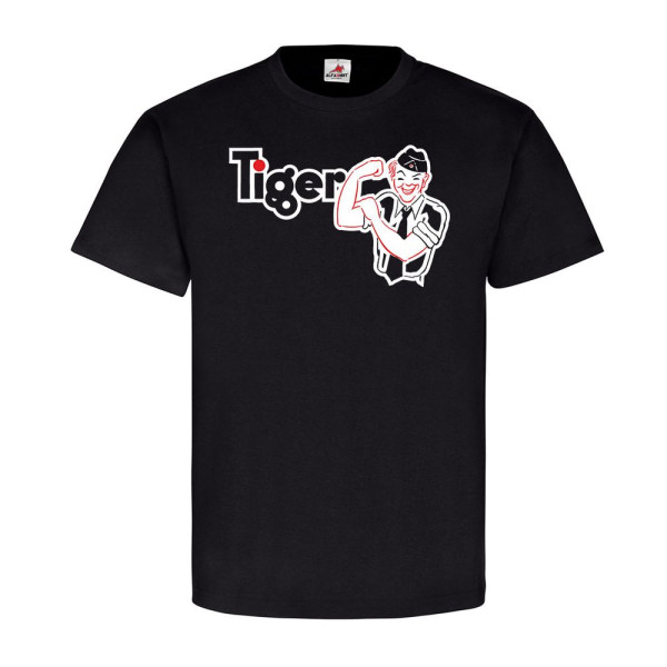 TIGER Panzer Wh Tiger Panzer Fibel Comic Front Deutschland Wk - T Shirt #7743