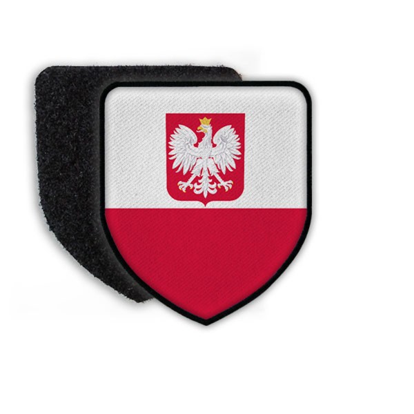 Patch Polen Warschau Warszawa Polska Stolz Aufnäher Fahne Wappen Abzeichen#21930