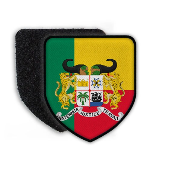 Patch Flag of Benin Flagge Benin Staat Abzeichen Nation Wappen#21322