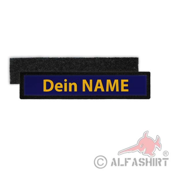 Name Tag Patch Navy Blue Personalized Name Tag Paramedic # 26723