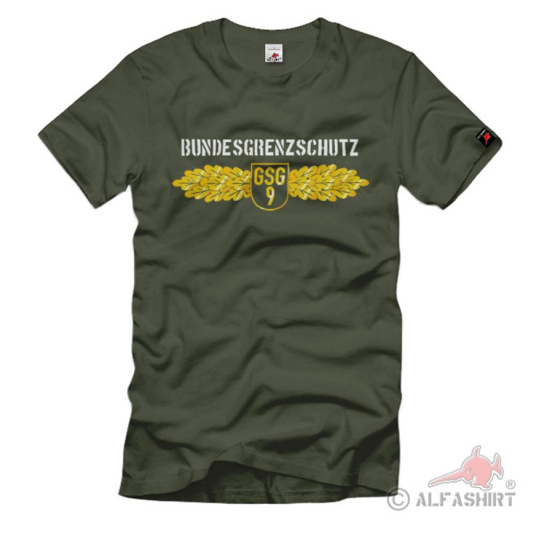 Grenzschutzgruppe 9 Bundesgrenzschutz Polizei Bgs Uniform Grenze T Shirt #1464