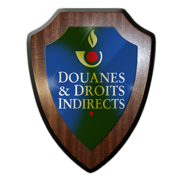 Heraldic shield DGDDI Direction Générale des Douanes et Droits Indirects # 33895