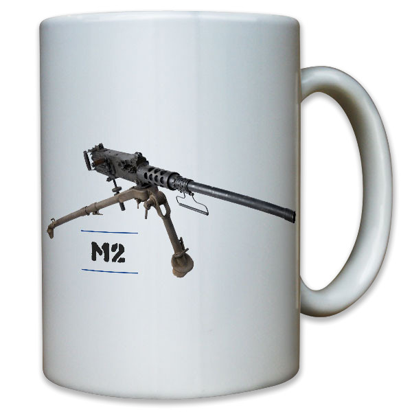 M2 Maschinengewehr 2 Machine Gun US United States Amerika - Tasse #11774