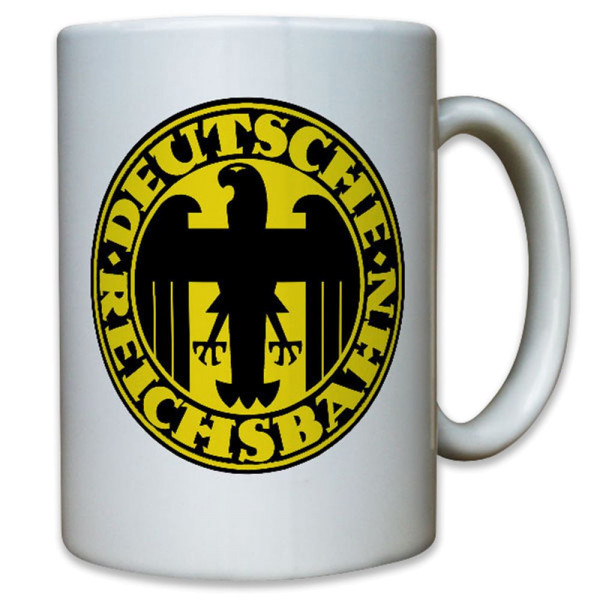 Deutsche Eisenbahn Deutschland DDR Wappen Adler - Tasse #12381