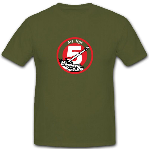 Artillerie Regiment 5 Artrgt5 Schweizer Armee Militär - T Shirt #3735