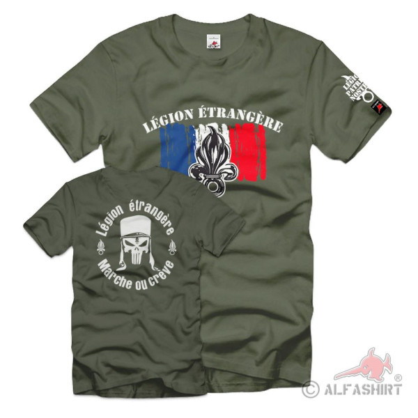Légion étrangère Veteran legio patria nostra Fremdenlegion T-Shirt#40857