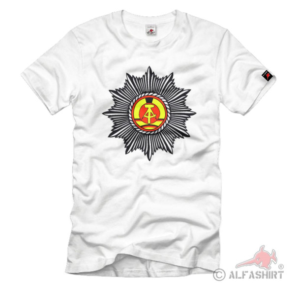 Military Suum Cuique Gardestern Order of GDR Badge Police Star - T Shirt # 2311