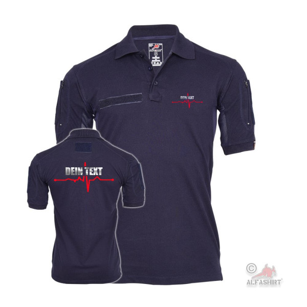 Tactical Polo your text personalized reflective paramedic helper # 37030
