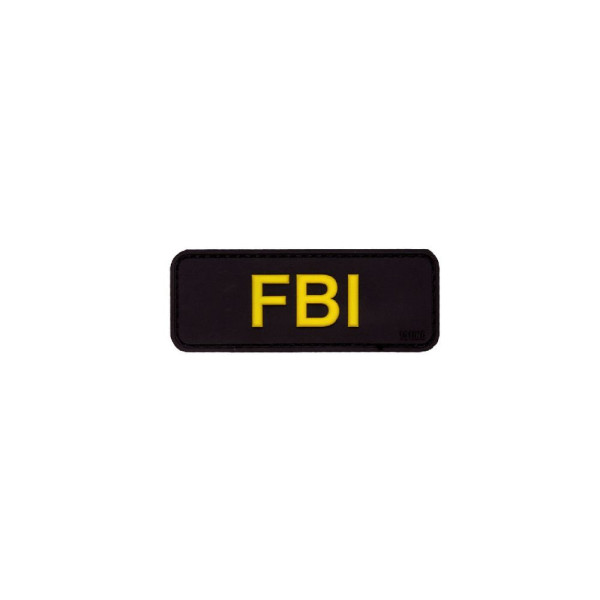 FBI Patch Federal Bureau of Investigation USA Polizei Airsoft 3D 8x3cm #20297