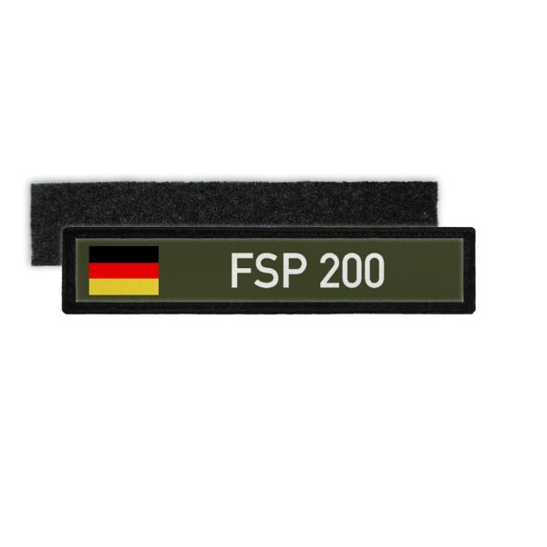 Namenschild-Patch FSP 200 Fernspäh Deutschland Bundeswehr Oliv #25209
