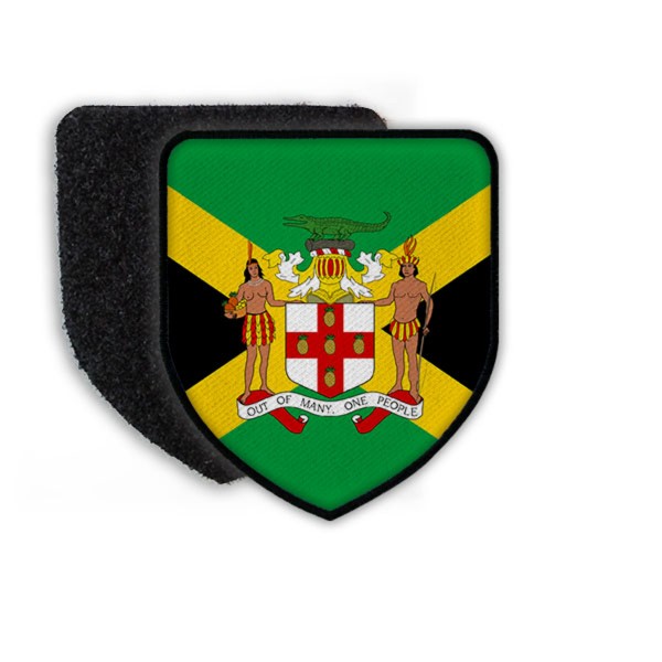 Patch Flag of Jamaica Flagge Staat Nation Land Landesflagge Wappen #21337