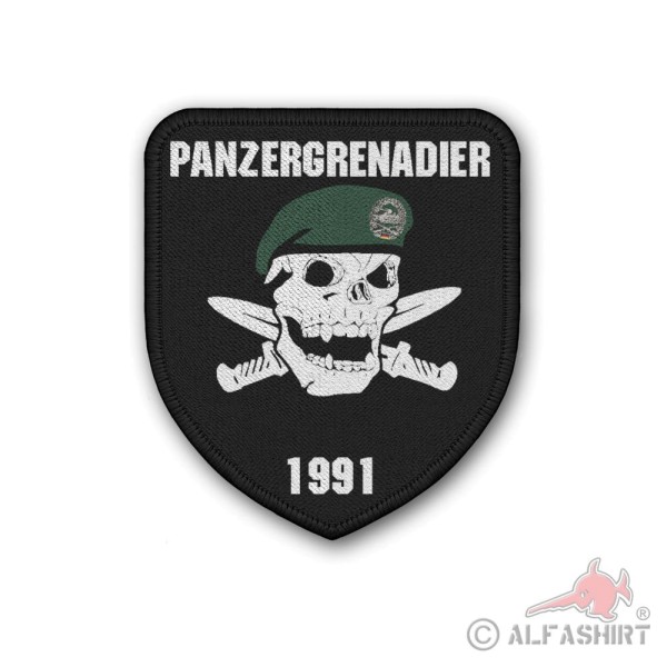 Patch Panzergrenadier 1991 Abzeichen Bundeswehr Ausbildung Lehrgang #38602