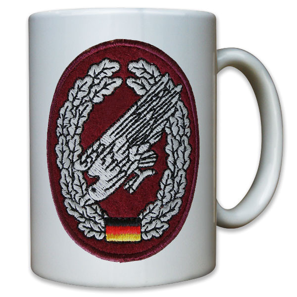 Bundeswehr Bund Bw Fallschirmjäger Barettabzeichen Abzeichen #11420