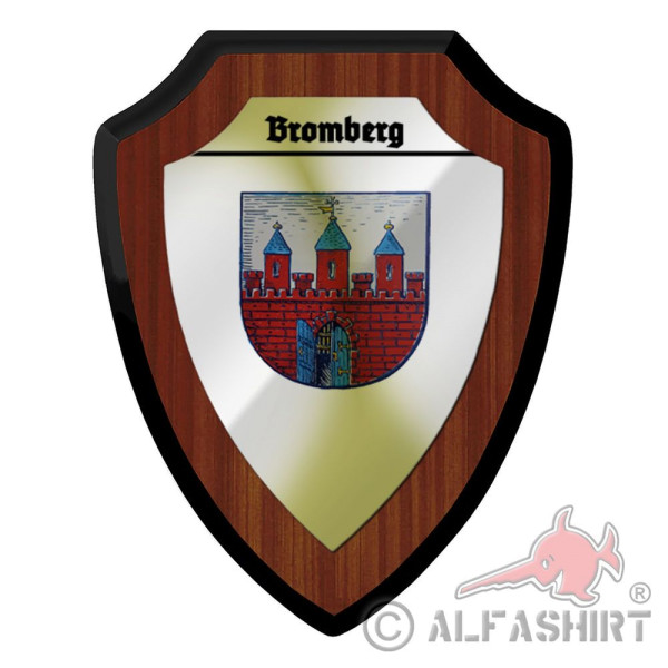 Wappenschild Bromberg Bydgoszcz Hauptstadt Kujawien-Pommern #42377