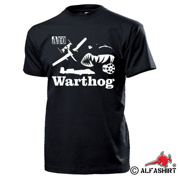 Warthog Thunderbolt Flugzeug Fairchild Republic USA USAF T Shirt #17351