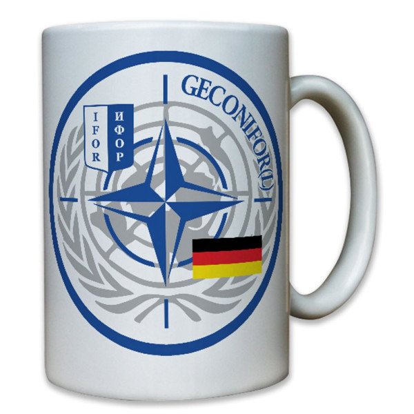 Geconifor L Militär Wappen Abzeichen Bundeswehr Emblem Deutschland - Tasse #7868