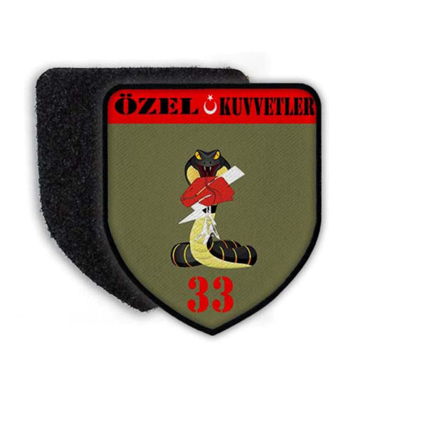PKK 33 Patch Wappen Türkische Spezial Einheit Militär Türkei Soldaten #22760