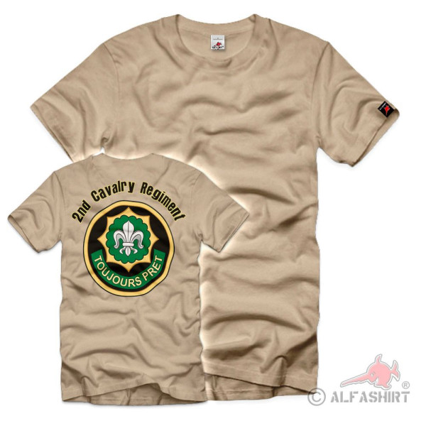 2nd Cavalry Regiment Dragoons USA Rose Barracks Vilseck T-Shirt #39844