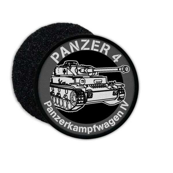 Patch Panzer 4 Panzerkampfwagen IV 7,5cm Abzeichen Munster Tanks Aufnäher #23238