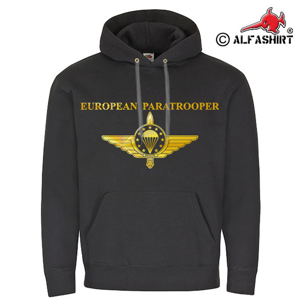 European Paratrooper EMFV Fallschirmjäger Rundkappe Kapuzenpullover #17312