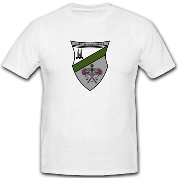 5. ABC-Abwehrbataillon 7 AbwBtl 7 Abwehr Wappen Emblem Abzeichen - T Shirt #4847