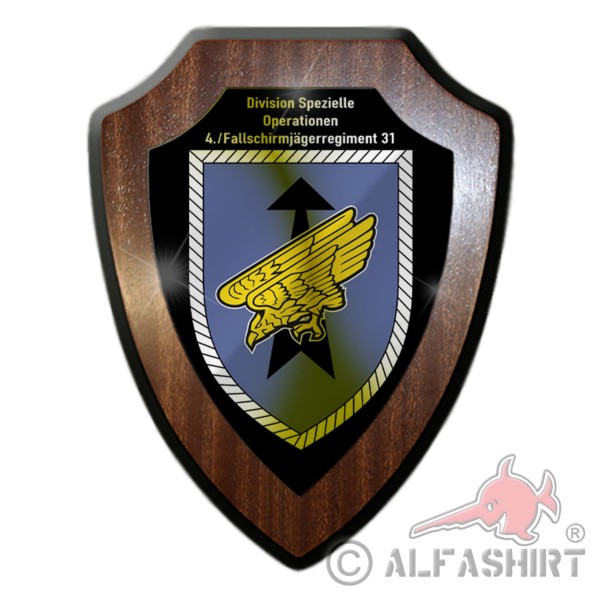 Wappenschild 4 Fallschirmjägerregiment 31 DSO Division Spezielle #36755