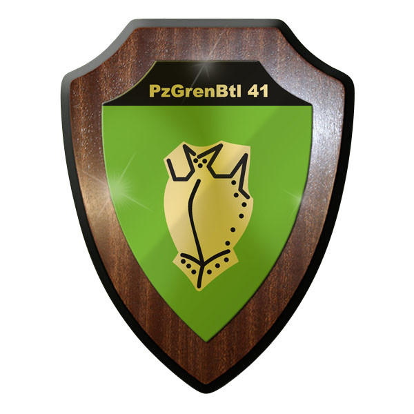 Wappenschild PzGrenBtl 41 Panzer Grandier Bataillon Grenadiere #9341