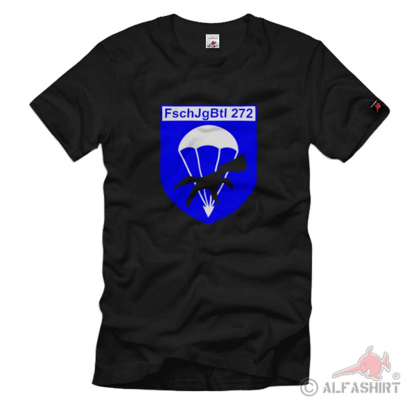 FschJgBtl 272 Paratrooper Battalion Wildeshausen BW Coat of Arms - T Shirt # 1421