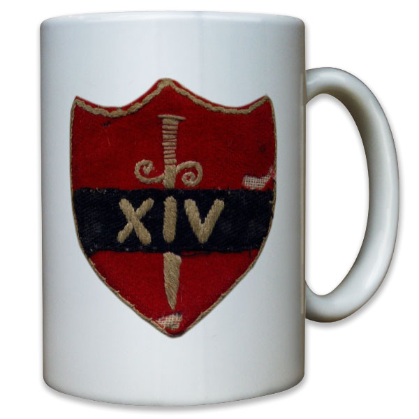 14 Armee Armored Division England Royal Army Britische Armee - Tasse #11367