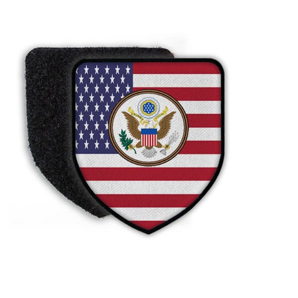 Patch USA 1 Aufnäher Freiheit Adler Weisses Haus Trump Aufnäher Flagge #21917