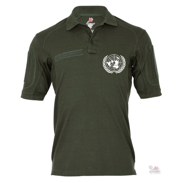 Tactical Poloshirt Alfa - UN United Nations Vereinte Nationen Staaten #19327
