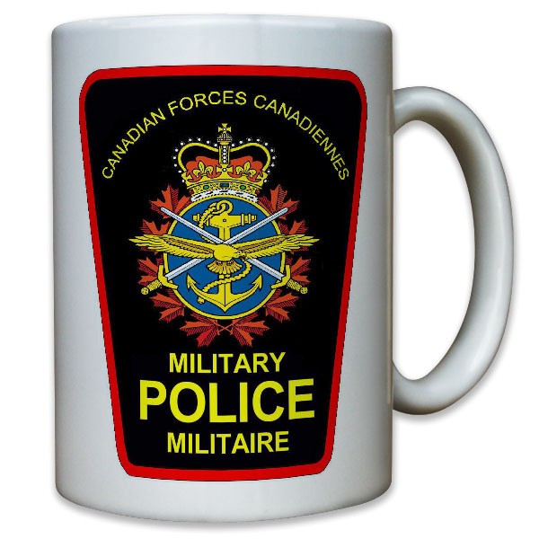 Canadian MP Military Police Canada Kanada Forces Polizei Emblem - Tasse #8755