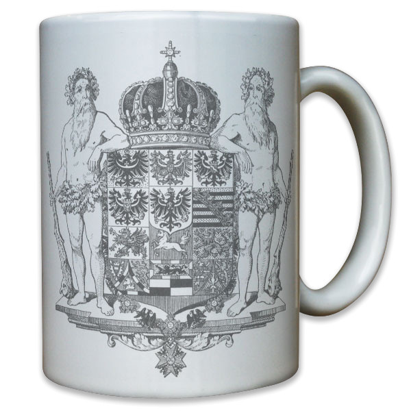 Wappen Königreich Preußen Mittleres Adel Historisch - Tasse Kaffee #11805