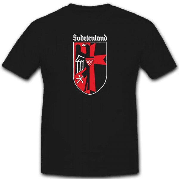Sudetenland Adler Wappen Heimat Deutschland Sudetendeutsche - T Shirt #9115