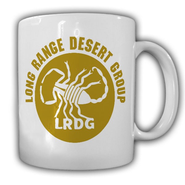 Tasse Long Range Desert Group LRDG Off Road 4X4 Geländewagen Army #23677