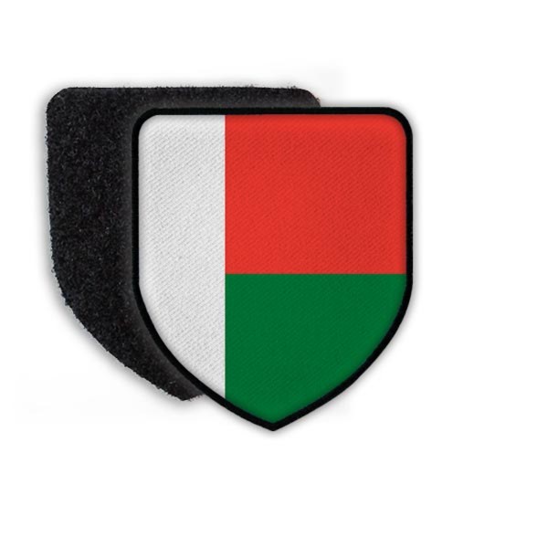 Patch Flagge von Madagaskar Landesflagge Fahne Land Wappen Staat Nation #21512