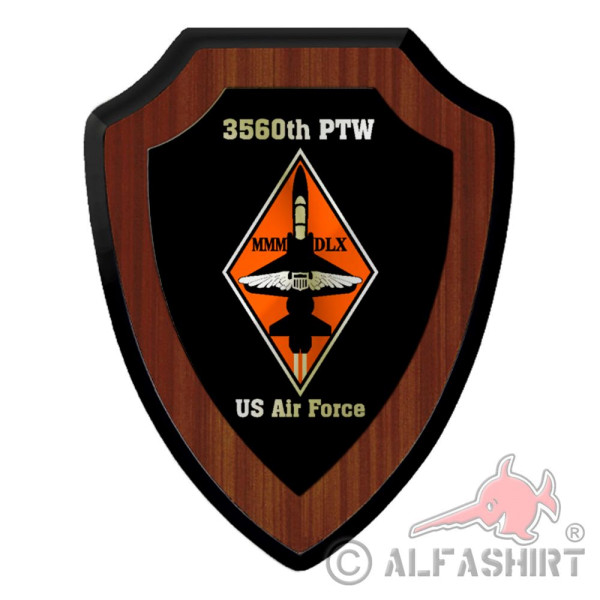 Shield 3560th PTW USAF AIR FORCE MILITARY PILOT TRAINING WING #39609